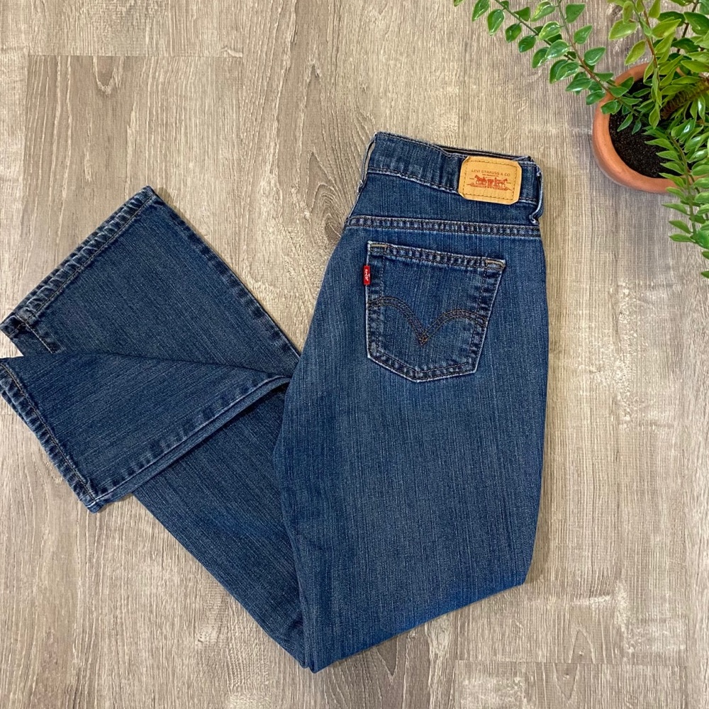 Levis 515 bootcut medium wash size 4 Medium